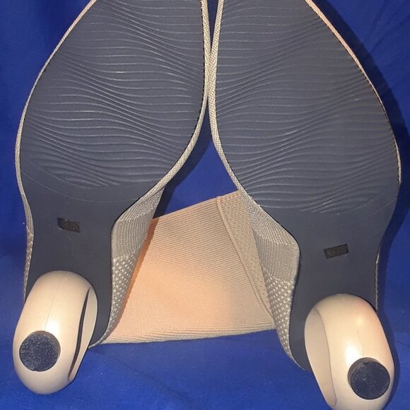 Autumn Winter EuropesnDesign Women Mid-calf Boots Knitted Stretch Fabric Sew - Picture 5 of 8